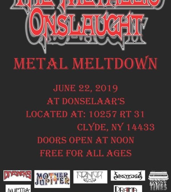 Metallic Onslaught Metal Meltdown